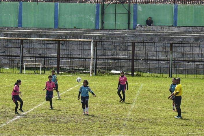 Tim sepak bola putri asal Sleman. Dok: Humas Sleman