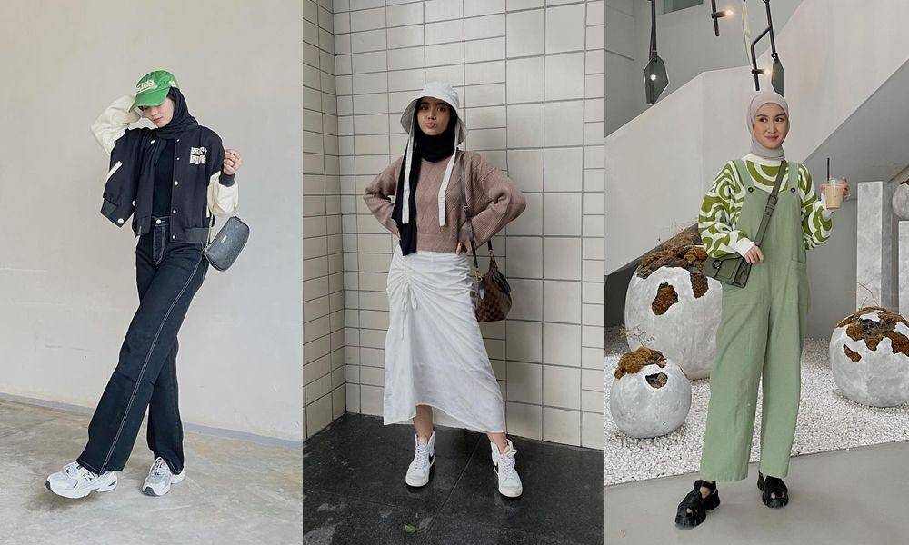 inspirasi OOTD hijab untuk nonton konser (instagram.com/andiniajengg | instagram.com/ratuanditya | instagram.com/inasrana)