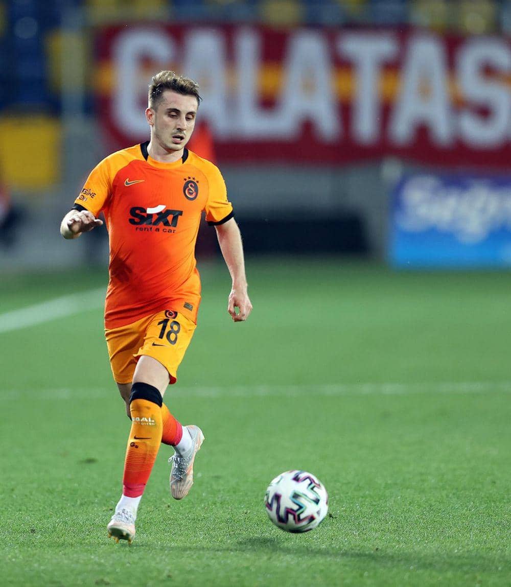 Kerem Aktürkoğlu saat memperkuat tim Galatasaray di Liga Turki. (instagram.com/keremakturkoglu)