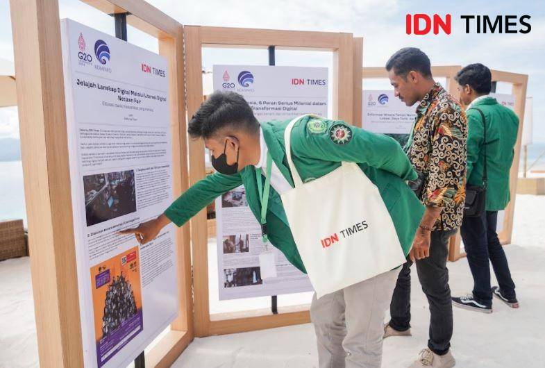 Lombok Writers Festival 2022 diselenggarakan IDN Times di Gili Trawangan pada 9-10 Maret 2022. (IDN TImes/Herka)