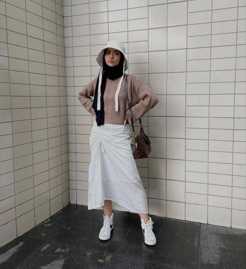inspirasi OOTD hijab untuk nonton konser (instagram.com/ratuanditya)