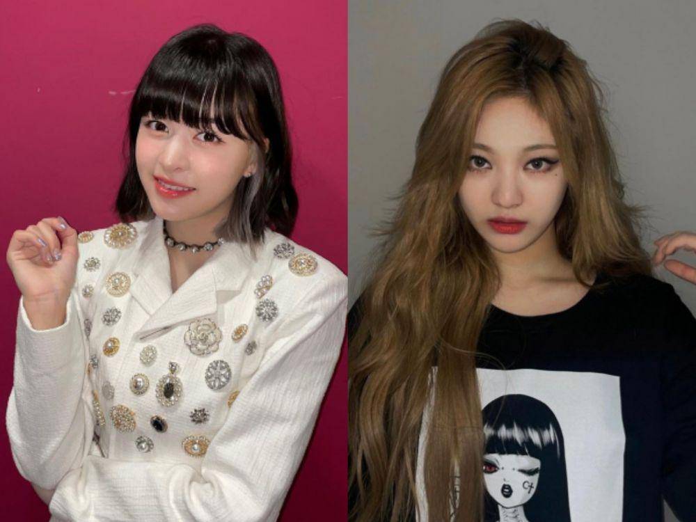 Lily NMIXX (instagram.com/nmixx_official) | Ningning aespa (instagram.com/aespa_official)