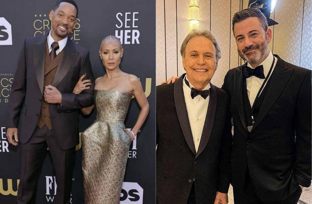 Will Smith, Billy Crystal, Jimmy Kimmel (instagram.com/lomasinnmusic & criticschoice)