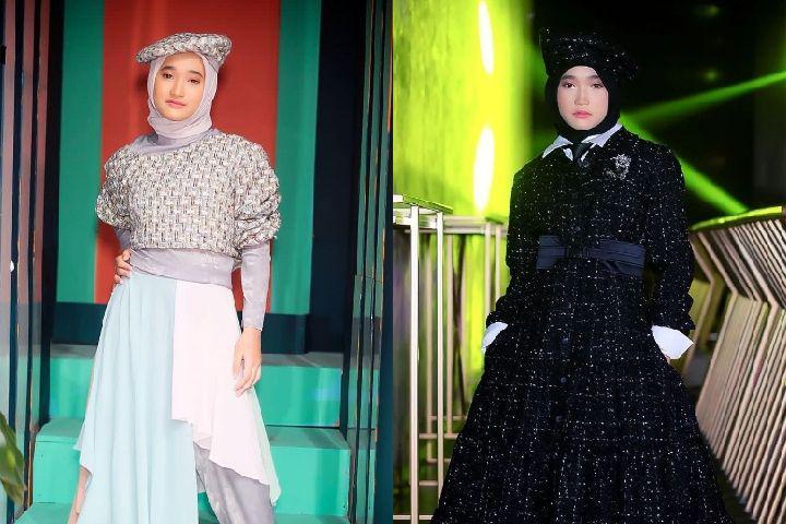 10 Potret Penampilan Modis Aisha Keem, Makin Eksis di Dunia Hiburan