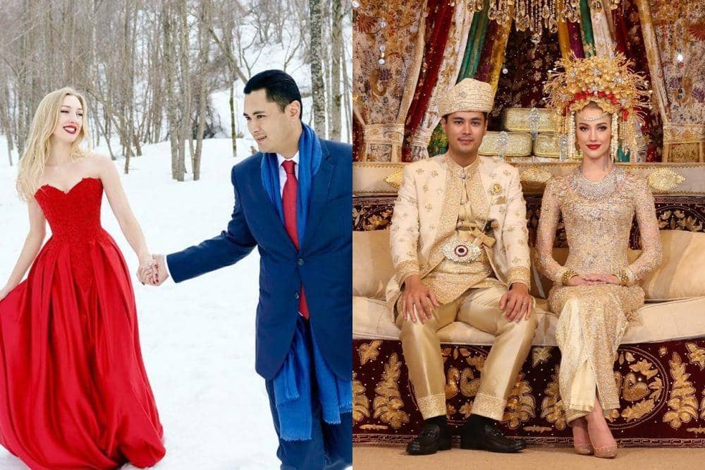 14 Gaya Modis Varsha dan Pandji, Anak-Menantu Bambang Trihatmodjo