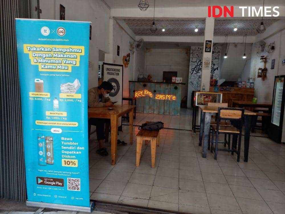 UnderGroound (UG Kafe) di Medan (IDN Times/Yurika Febrianti)