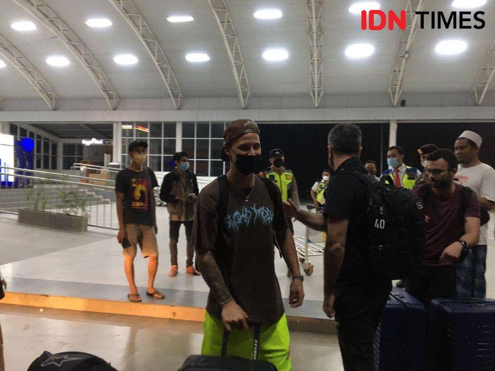 Fabio Quartararo tiba di Lombok IDN Times/Ahmad Viqi