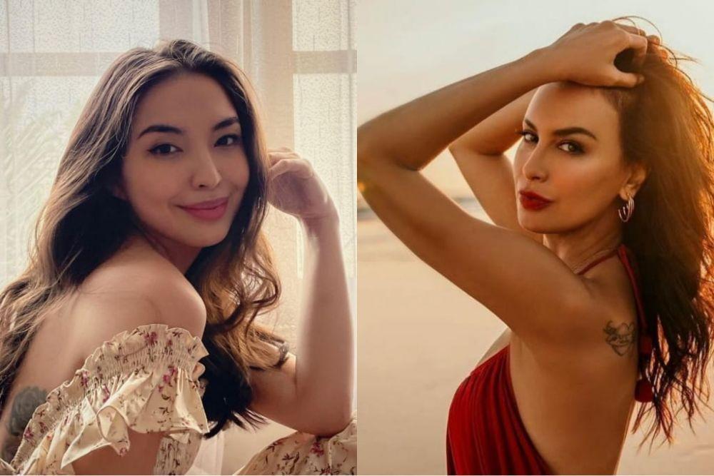 10 Artis Cewek yang Pamer Tato di Punggung, Makin Eksotis