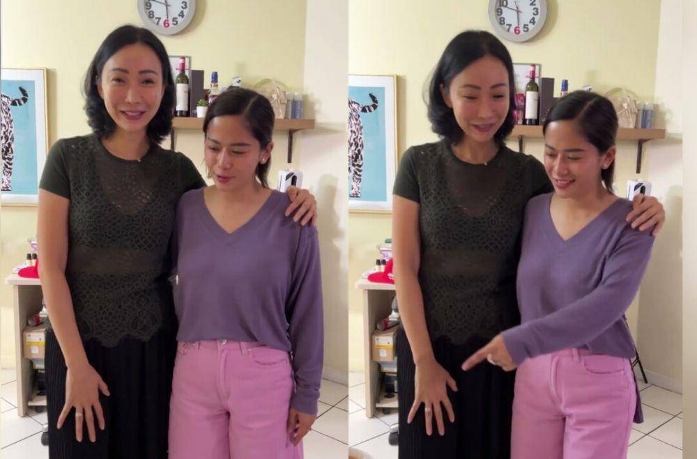 kolase potret Farida Nurhan dan mama Livy Renata (instagram.com/farida.nurhan)
