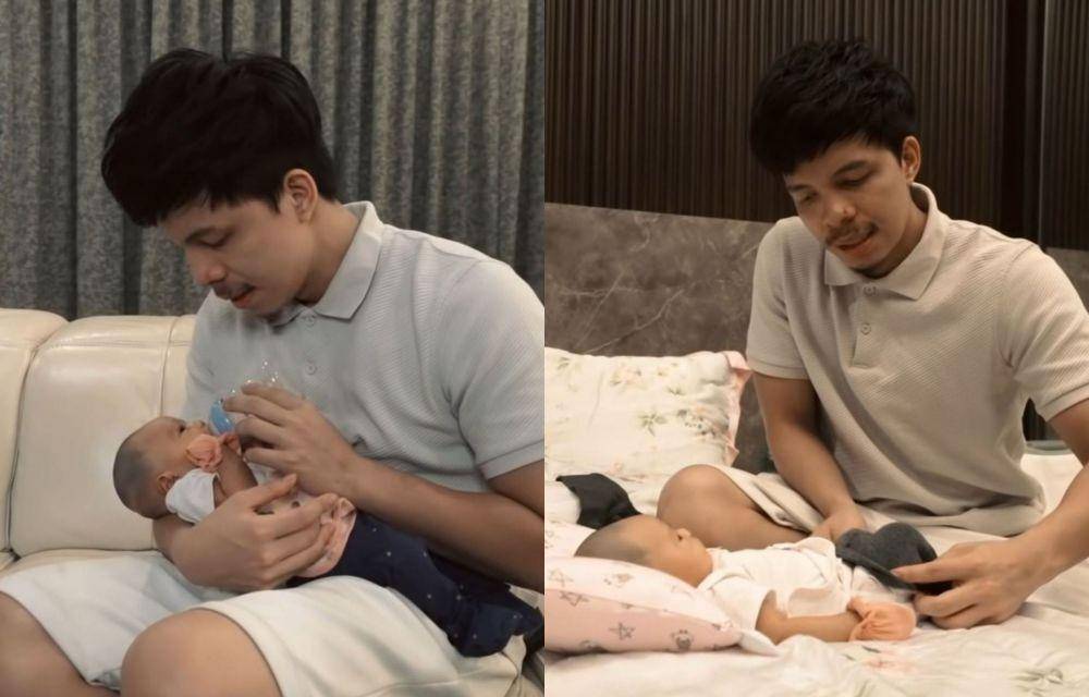 Atta Halilintar asuh baby Ameena seharian (YouTube.com/AH/)