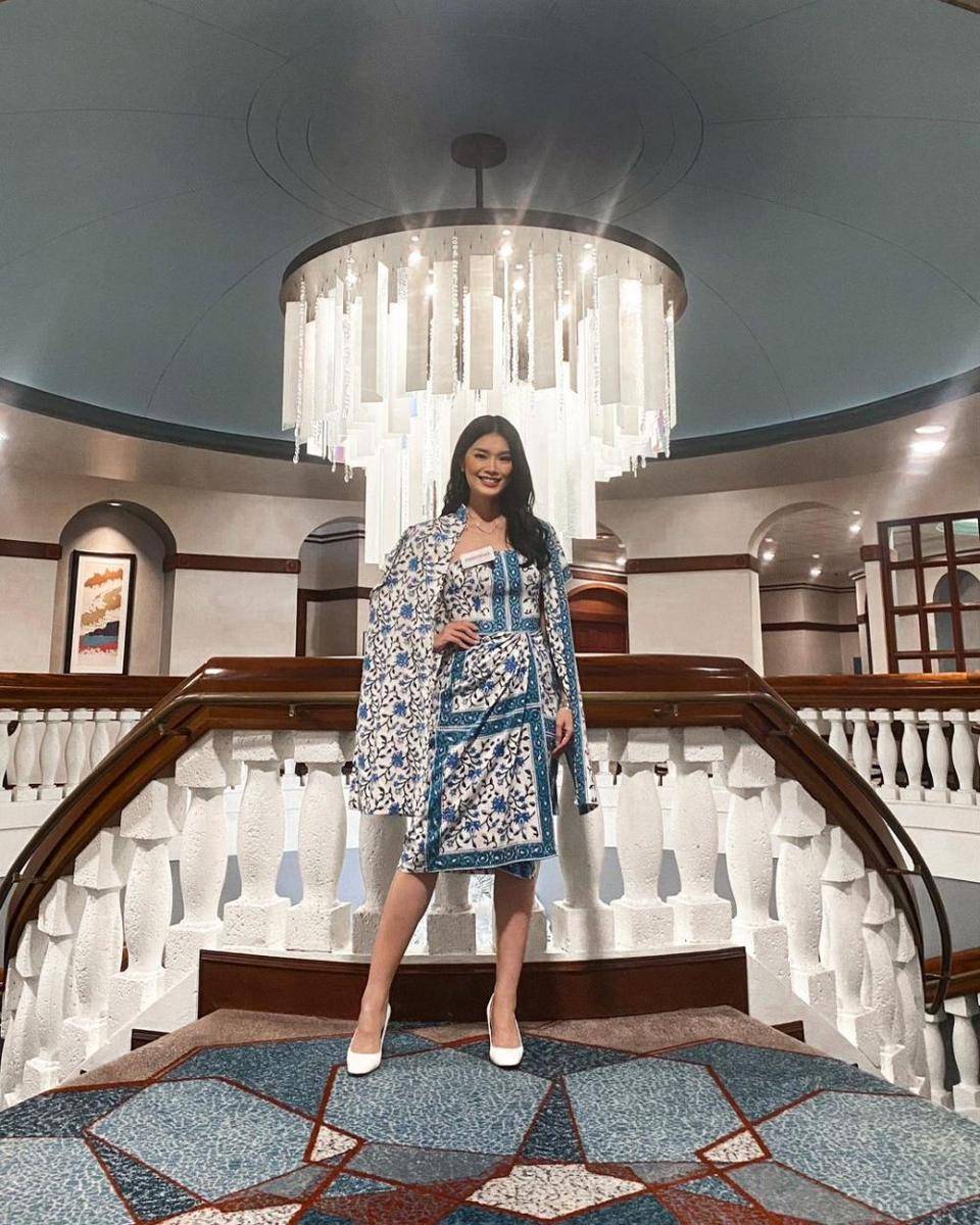 Potret Kontestan di Preliminary Interview Miss World 2021 (Instagram.com/carlayules)