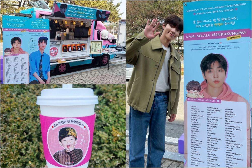Kirim Food Truck, Fans Indonesia Di-notice Ayang Hwang In Yeop