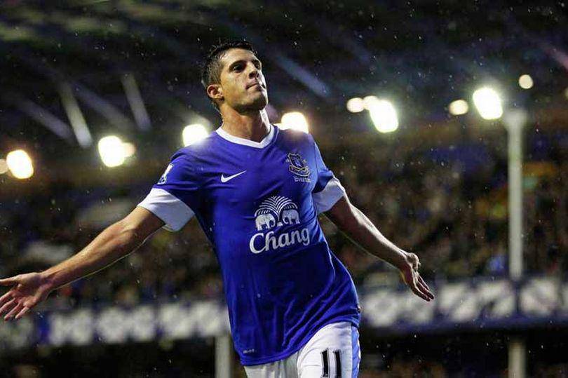 potret Kevin Mirallas bersama Everton (dailypost.co.uk)