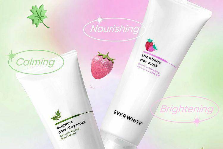 Everwhite Strawberry Clay Mask (instagram.com/everwhiteid)
