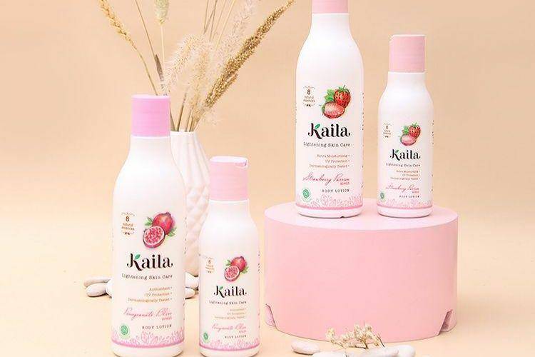 Kaila Lightening Skin Care Body Lotion (instagram.com/kailaofficial.id)