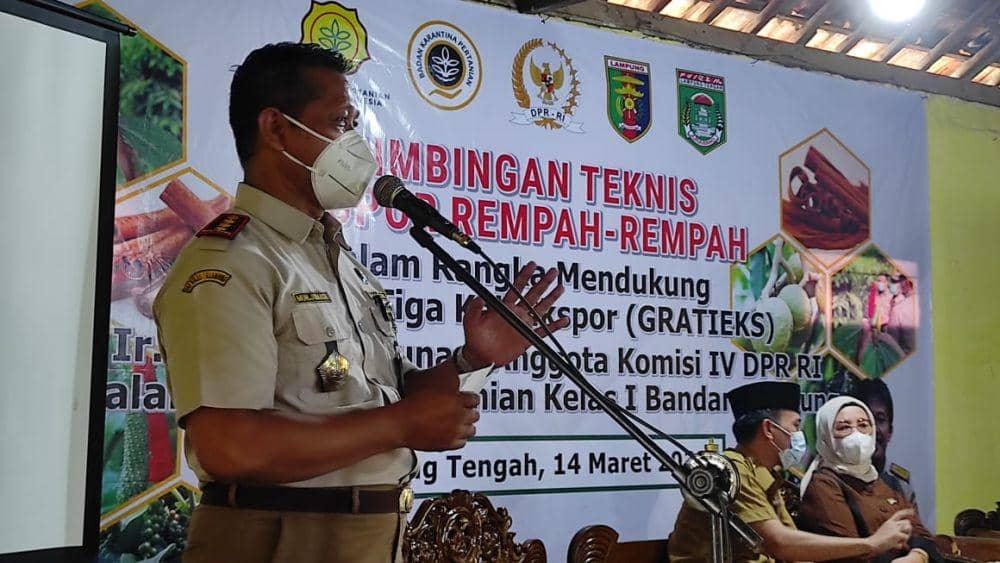 Kepala Balai Karantina Pertanian Kelas I Bandar Lampung, Muh. Jumadh. (IDN Times/Istimewa)