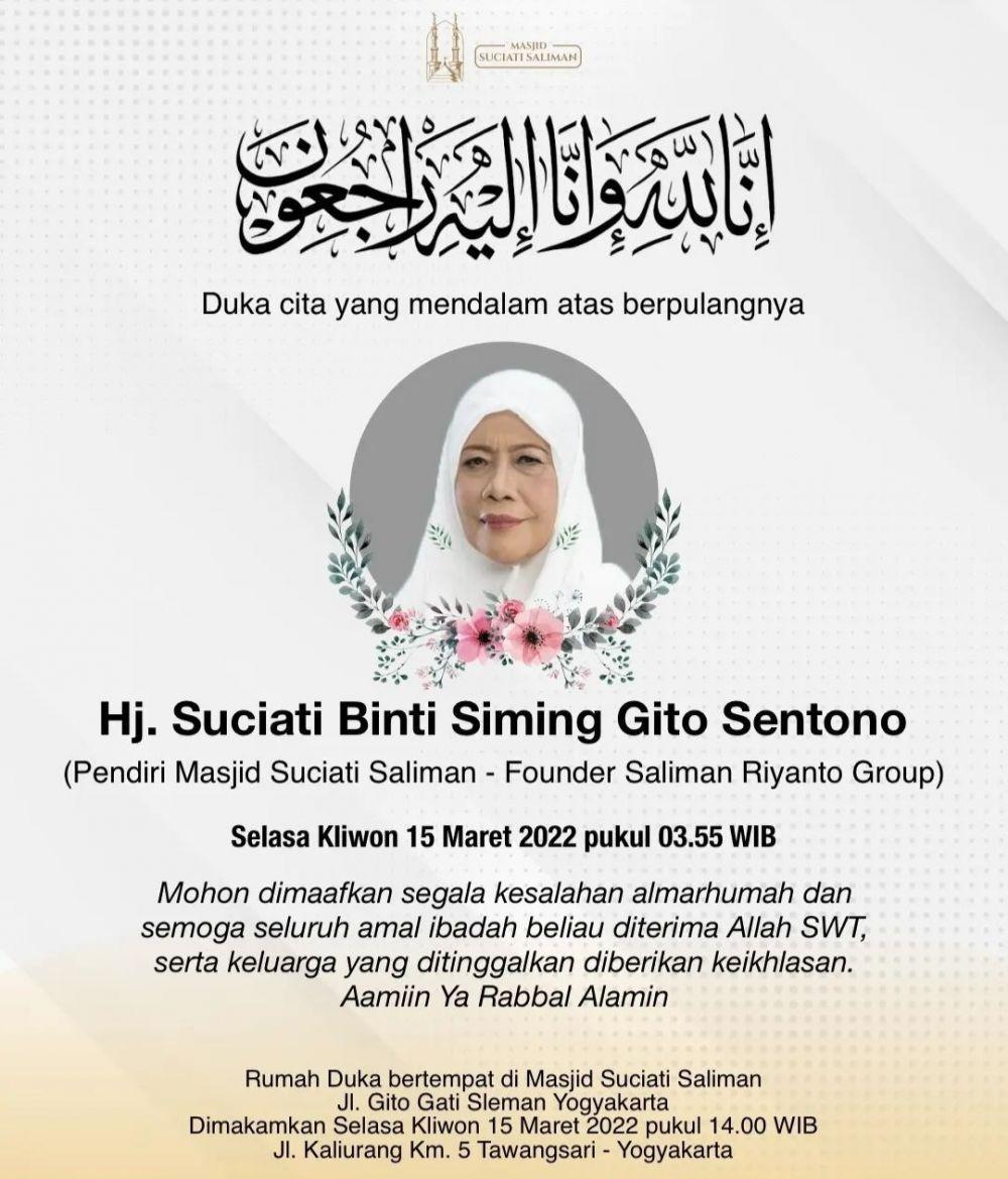 Perjalanan Suciati Berdagang 5 Ekor Ayam hingga Bangun Masjid Megah