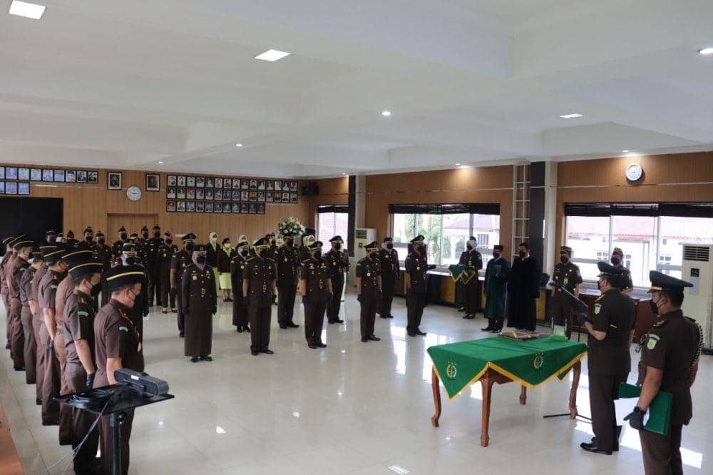 Sah! 5 Kajari di Korps Adhyaksa Provinsi Lampung Berganti
