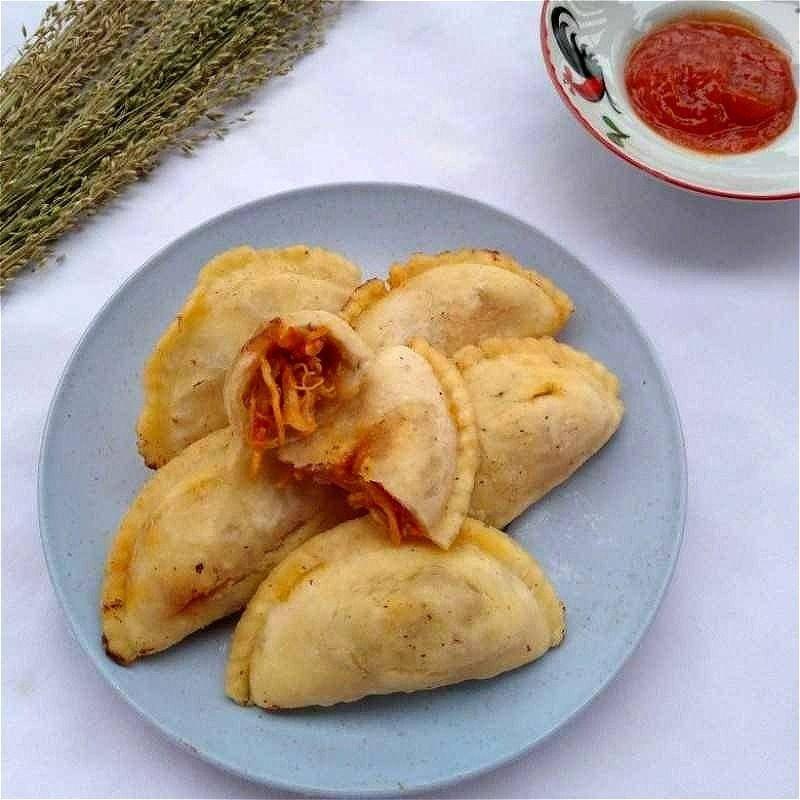 ilustrasi cireng isi kari ayam (Yummy/Selvi Maryani)
