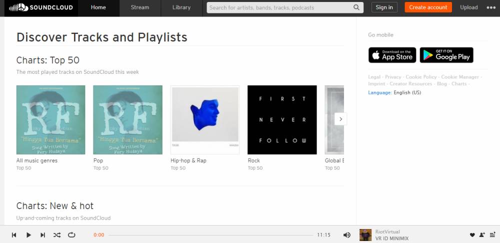 ilustrasi SoundCloud (soundcloud.com)