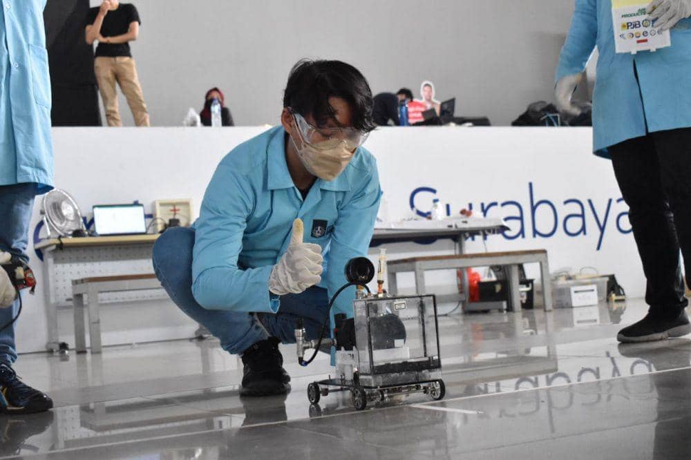 Prototipe mobil bertenaga tekanan gas. Dok. Humas ITS.