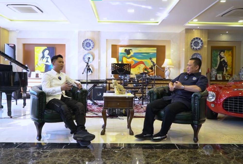 Wawancara Ketua MPR RI Bambang Soesatyo dengan Doni Salmanan. (youtube.com/Bamsoet Channel)