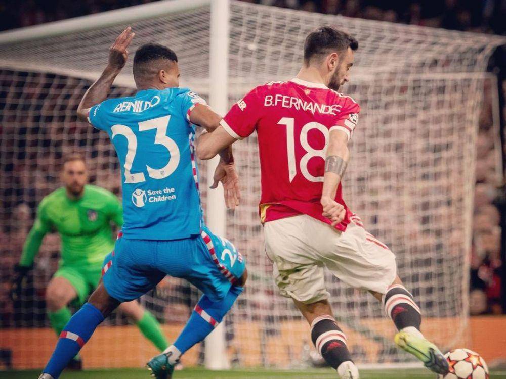 partai Manchester United melawan Atletico Madrid di Liga Champions 2021/2022 (instagram.com/manchesterunited)