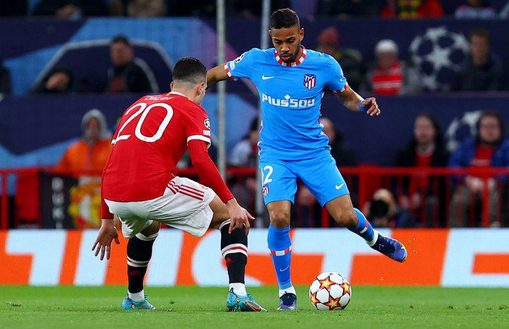 partai Manchester United melawan Atletico Madrid di Liga Champions 2021/2022 (twitter.com/atleti)