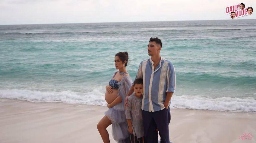 potret Jessica Iskandar saat jalani maternity photoshoot (youtube.com/Jessica Iskandar)