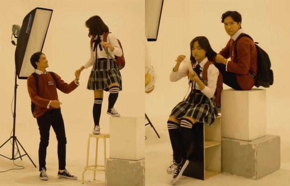 10 Potret di Balik Layar Pemotretan Fuji dan Rafael Adwel, Uwu Banget