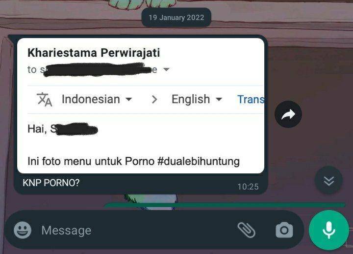 chat typo ke teman kerja (twitter.com/khariestama)