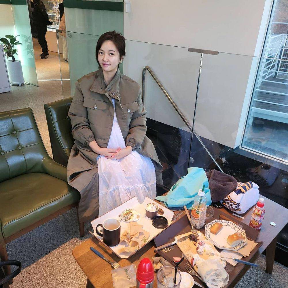 potret kehamilan kedua Hwang Jung Eum (instagram.com/jungeum84)