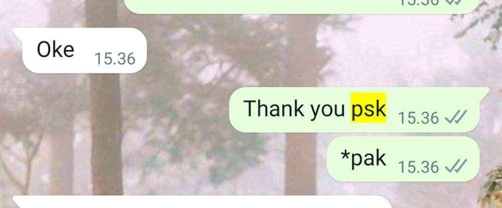 chat typo ke teman kerja (twitter.com/happymgpfg)