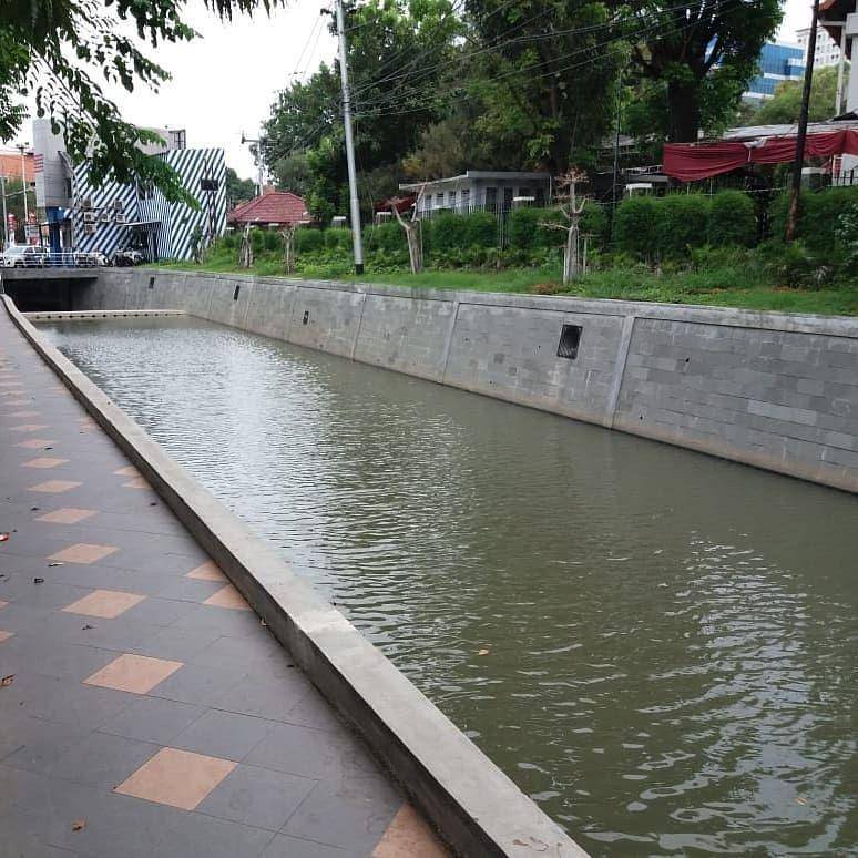 Ilustrasi sungai di Semarang (instagram.com/semarangexotic)