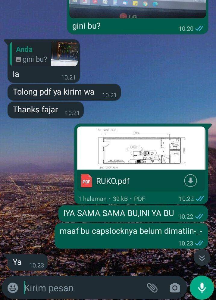 chat typo ke teman kerja (twitter.com/phondellivery)