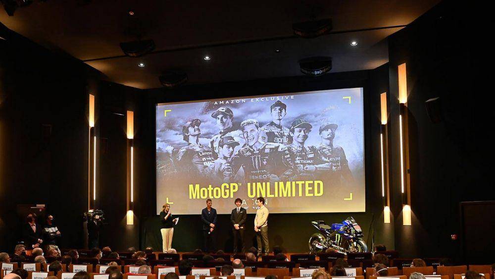 Acara pemutaran perdana MotoGP Unlimited. (motogp.com)