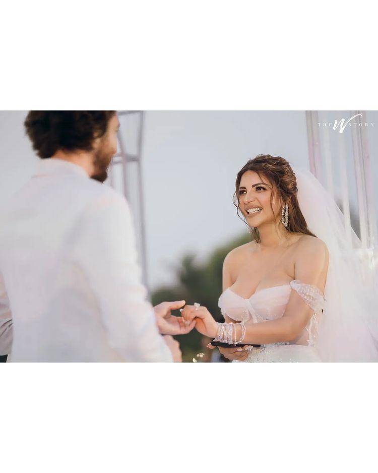 pernikahan Shama Sikander (The Wedding Story via instagram.com/shamasikander)