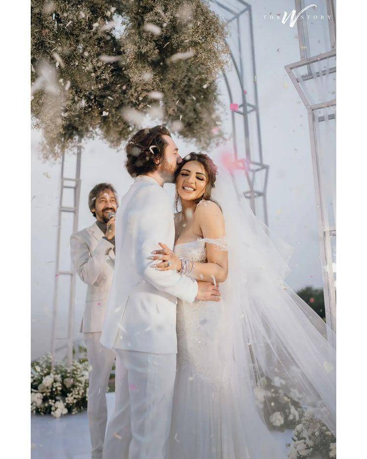 pernikahan Shama Sikander (The Wedding Story via instagram.com/shamasikander)