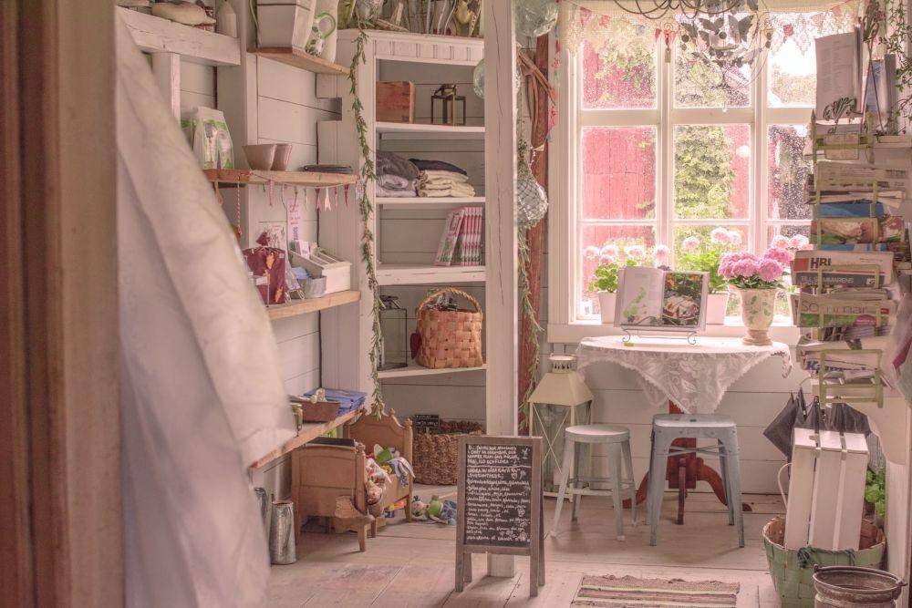 Dekorasi tanaman di rumah shabby chic. (unsplash.com/Hayffield L)
