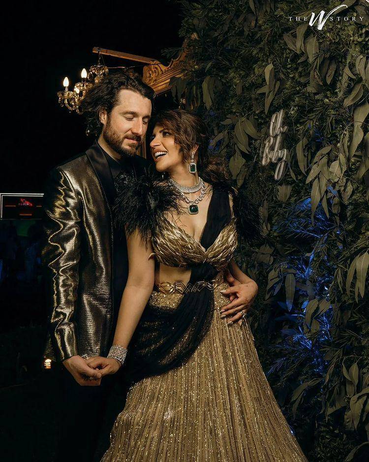 pernikahan Shama Sikander (The Wedding Story via instagram.com/shamasikander)