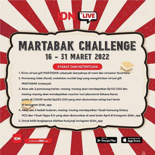 Mekanisme MARTABAK Challenge (Dok. IDN App)