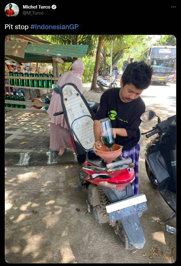 pembalap MotoGP santuy (twitter.com/m_turco)