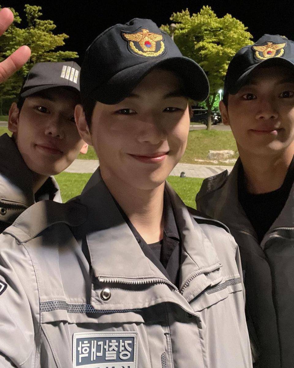 Kang Daniel, Lee Joon Woo, dan Lee Sin Young (instagram.com/daniel.k.here)