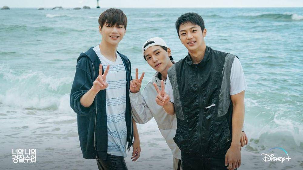 Kang Daniel, Kim Woo Seok, dan Lee Sin Young (instagram.com/disneypluskr)