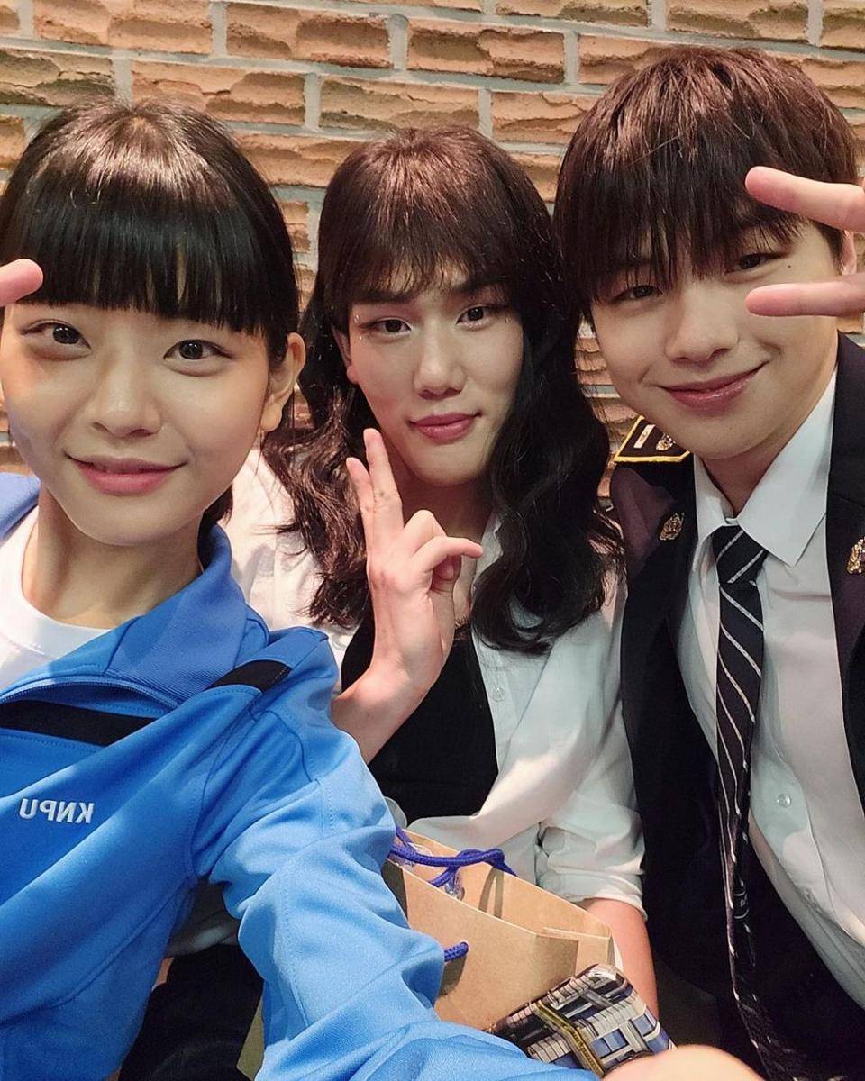 Kang Daniel, Lee Joon Woo, dan Chung Su BIn (instagram.com/wsorjw)