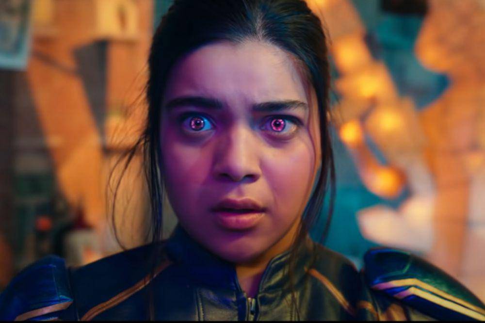 Iman Vellani sebagai Kamala Khan dalam serial Ms. Marvel (dok. Marvel Studios/Ms. Marvel)