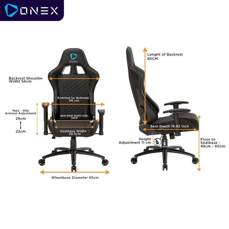 potret kursi gaming Onex GX3 (tokopedia.com/onexindonesia)