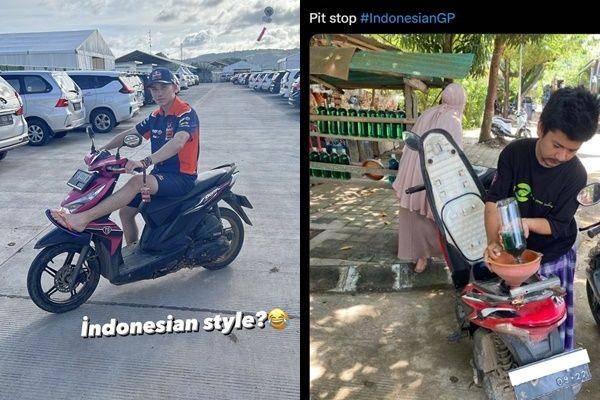 pembalap MotoGP santuy (instagram.com/denizoncu53 |twitter.com/m_turco)