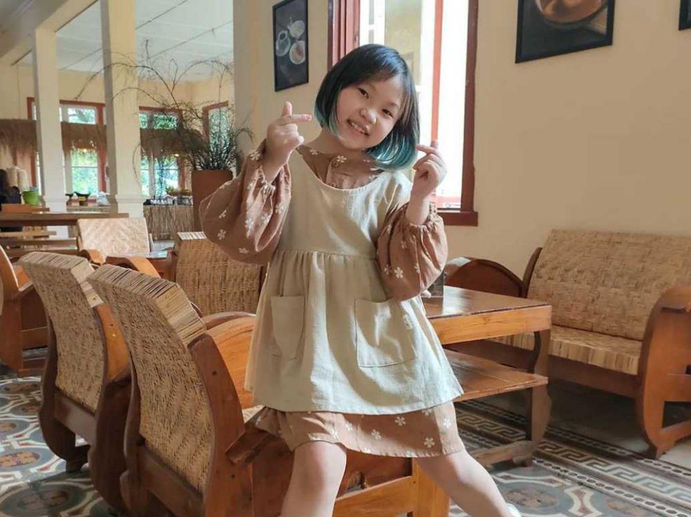 10 Potret Imut Chiellyn Ashley, Chef Cilik Jago Masak di Ms. Queen