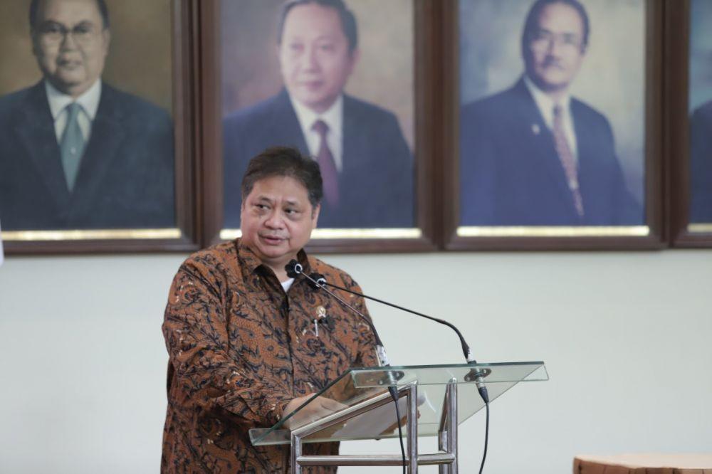 Airlangga Ungkap Konflik Ukraina Sebabkan Harga Pangan Naik